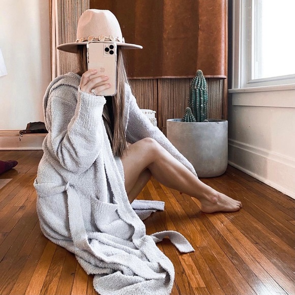 nia Sweaters - NIA fuzzy hooded duster cardigan